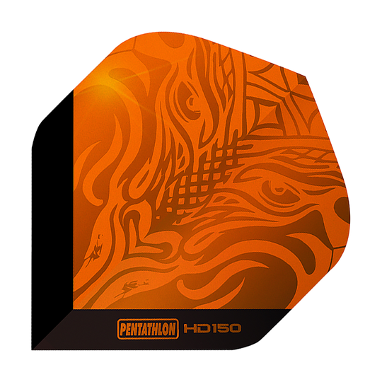 Alette standard Pentathlon HD150 arancione metallizzato