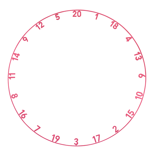 Precise 180 Endorphine Steeldartboard mit Nummernring - Cyber Pink Abgebildet ist das Precise 180 Endorphine Steeldartboard mit Nummernring in Cyber Pink. Das Dartboard eignet sich ideal für Profi- und Freizeitspieler.