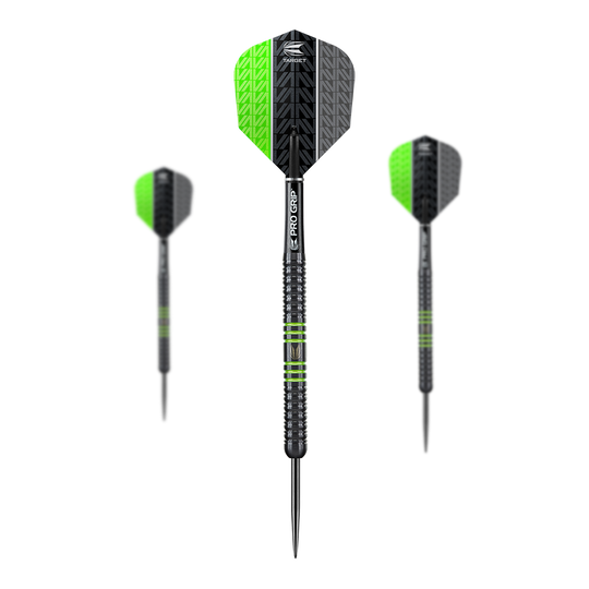 Target Vapor8 Black Green steel darts