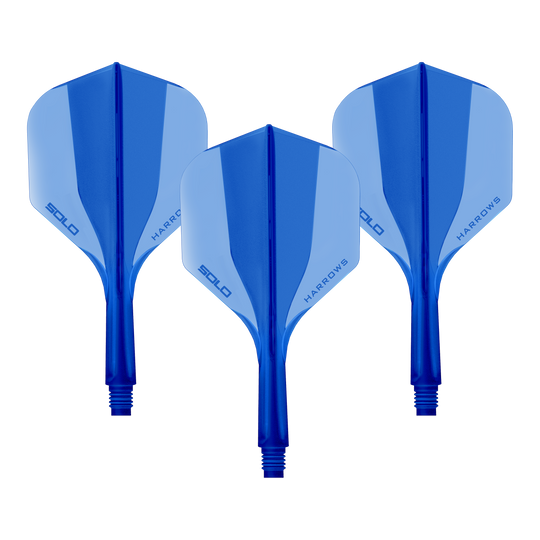 Harrows Solo No2 Flight-Shaft-System - Blau