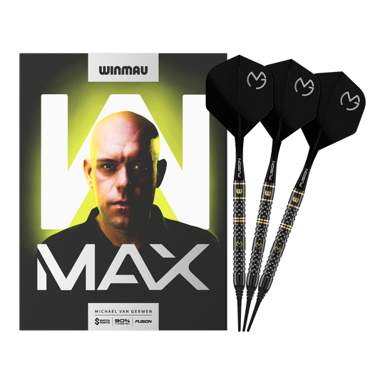 Miękkie rzutki Winmau Michael Van Gerwen W-MAX - 18g Miękkie rzutki Winmau Michael Van Gerwen W-MAX - 18g