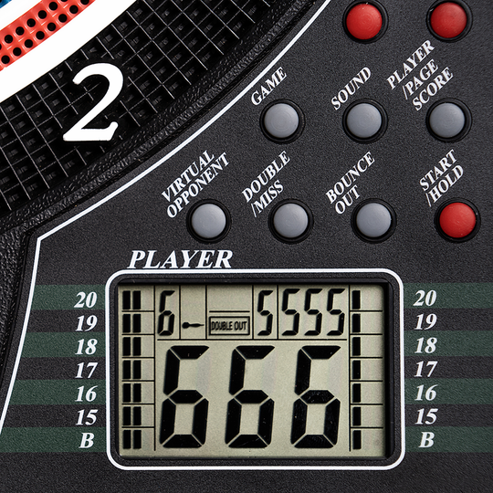 Electronic dartboard CB 25 tournament version