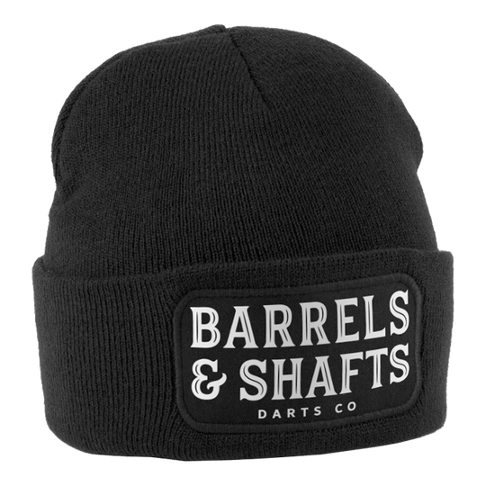 Barrels and Shafts Bonnet en Tricot Hillingdon - Noir