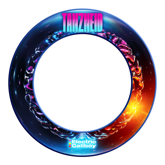 Electric Callboy Tanzneid Album Version Dartboard Surround - Blue Electric Callboy Tanzneid Album Version Dartboard Surround - Blue