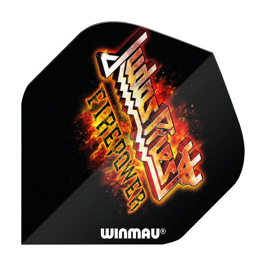 Winmau Rockstar Legends Judas Priest Siła ognia Standardowe loty