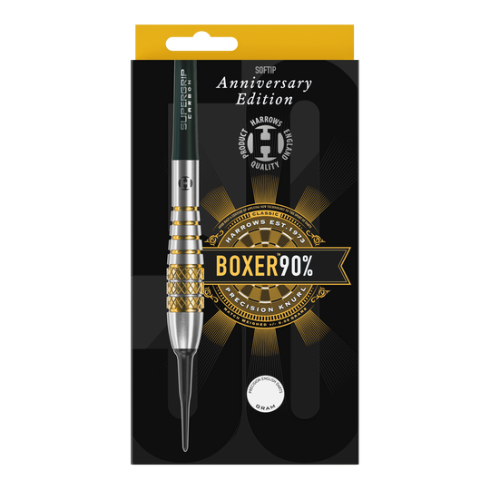 Harrows Anniversary Edition Boxer Bomb Soft Darts - 18g