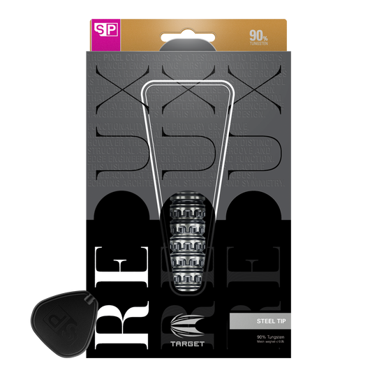 Dardos de acero Target Redux 01 Swiss Point Abgebildet sind die Target Redux 01 Swiss Point Steeldarts. Die Steeldarts zeichnen sich durch ihr modernes Design aus.