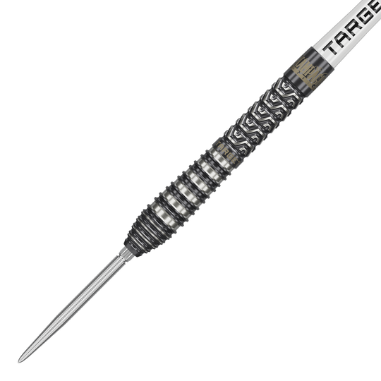 Target Charlie Manby Swiss Points Steeldarts Das Bild zeigt Target Charlie Manby Swiss Points Steeldarts. Ein Steeldart aus der Kollektion wird dargestellt.