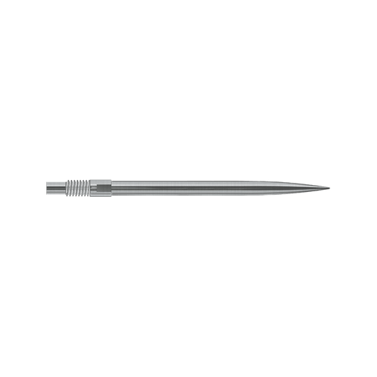 Harrows Quick Point Dartspitzen - Silber Das Bild zeigt Harrows QuickPoint Dartspitzen in Silber mit einer Länge von 35mm. Die Abbildung gibt einen Eindruck des Produktes.