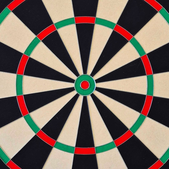 Bulls NL Advantage 8 Steeldartboard Das Bild zeigt das Produkt Bulls NL Advantage 8 Steeldartboard. Es ist ein hochwertiges Steeldartboard für Dartspieler.