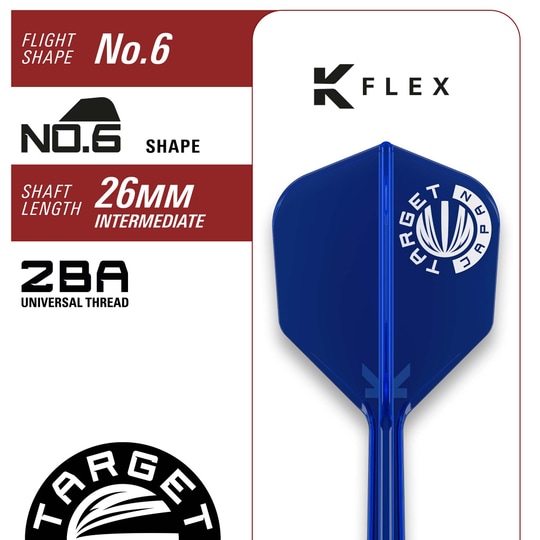 Měkké šipky Target Japan Prime Series Zenith GEN2 - 20g Target Japan Prime Series Zenith GEN2 Softdarts mit 20g sind auf diesem Bild zu sehen. Das Produkt zeichnet sich durch ein modernes Design und gute Verarbeitung aus.