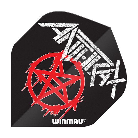 Winmau Flights Rock Legends Judas Priest Flaming Logo