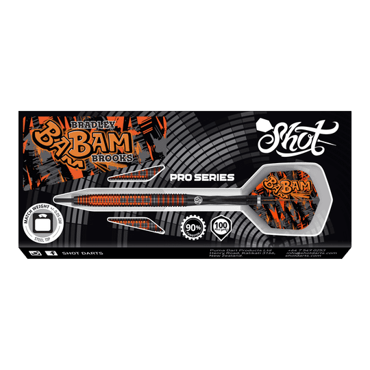 Shot Pro-Series Bradley Brooks Steeldarts