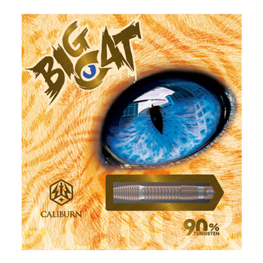Dardos de acero Caliburn Big Cats Lion Das Bild zeigt einen Steeldart aus der Serie Caliburn Big Cats Lion. Der Dart ist detailliert und deutlich dargestellt.