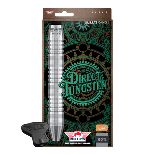 Bulls NL Direct Tungsten Convertible Point Steeldarts - 23g Bulls NL Direct Tungsten Convertible Point Steeldarts - 23g