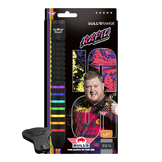 Bulls NL Ricky Evans Rapid 95 Convertible Point Steeldarts