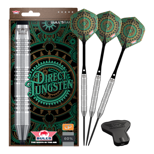 Bulls NL Direct Tungsten Convertible Point Steeldarts - 23g Bulls NL Direct Tungsten Convertible Point Steeldarts - 23g
