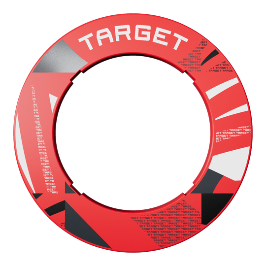 Target Notched Patterned Dartboard Surround Target Notched Patterned Dartboard Surround