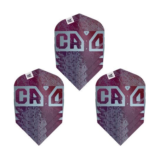 Auf dem Bild sind die Target Pro Ultra Cryo No6 Flights - 3 Sets abgebildet. Diese Flights sind speziell für Dartpfeile geeignet.