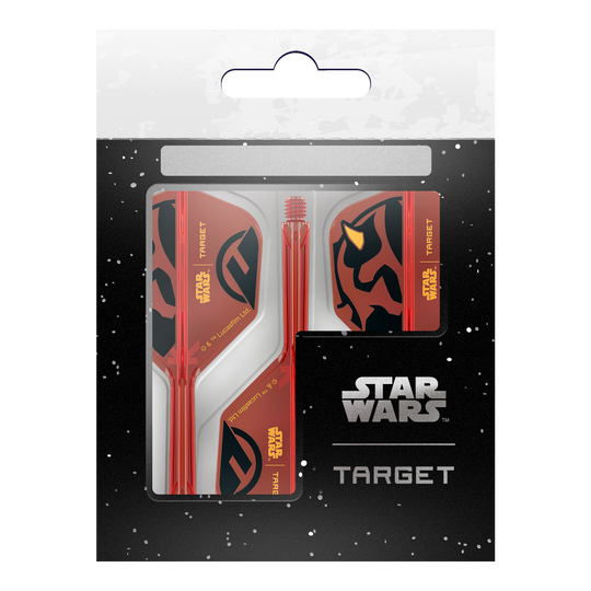 Voli Target Star Wars K-Flex Darth Maul No6 Target Star Wars K-Flex Darth Maul No6 Flights werden präsentiert. Die Flights besitzen ein auffälliges Design mit Darth Maul von Star Wars.