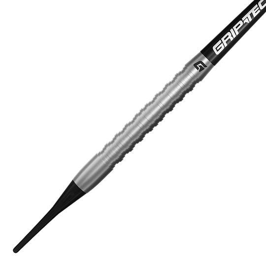 Dardos suaves GOAT Podium Silver - 18 g Das Bild zeigt die GOAT Podium Silver Softdarts mit 18g Gewicht. Diese Softdarts sind in silberner Ausführung und für Präzisionsspiele geeignet.
