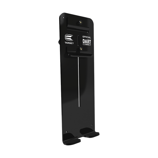 119649_Target_Tablet_Wandhalterung_1 Auf dem Bild ist die "Target Tablet Wandhalterung" zu sehen. Sie ist eine schwarze Halterung zur Befestigung eines Tablets an der Wand.