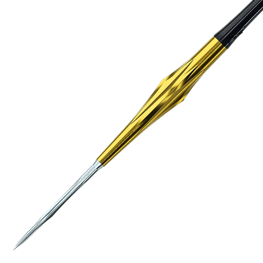 Caliburn Starships Series Sunspear Steel Darts - 19 g Abgebildet sind die Caliburn Starships Series Sunspear Steeldarts, 19 Gramm schwer. Diese Darts sind ideal für Präzision und Kontrolle beim Spiel.