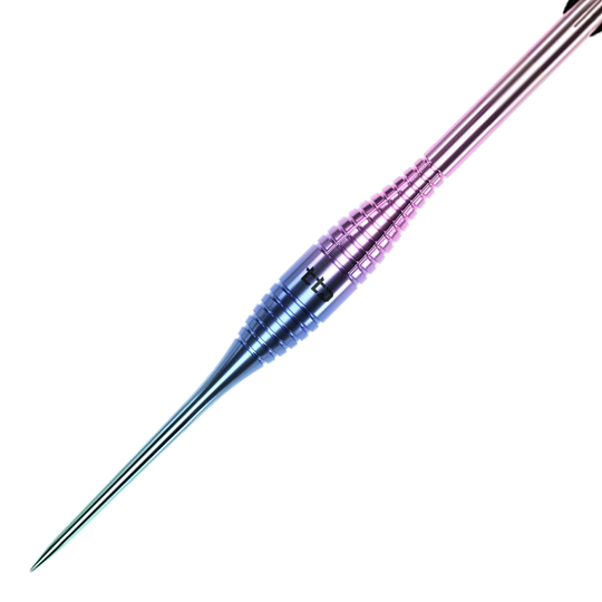 Caliburn TTD Complete Titanium T2 Rainbow Steeldarts - 6g Hier sind die Caliburn TTD Complete Titanium T2 Rainbow Steeldarts - 6g abgebildet. Die Dartpfeile zeichnen sich durch ihre besondere Farbgebung und ihr leichtes Gewicht aus.