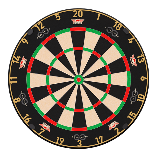 Bulls NL Advantage 8 Steeldartboard Das Foto zeigt das Bulls NL Advantage 8 Steeldartboard. Dieses Produkt ist perfekt für ambitionierte Dartspieler.