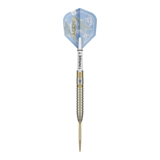 Target Adrian Lewis Showdown Swiss Points Steeldarts Das Produkt ist die Target Adrian Lewis Showdown Swiss Points Steeldarts. Sie werden für das professionelle Dartspiel verwendet.