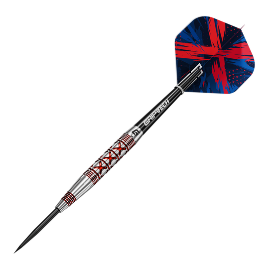 GOAT Strikes Steeldarts Das Bild zeigt das Produkt GOAT Strikes Steeldarts. Es handelt sich um Steeldarts, die besonders für Präzisionsspiele geeignet sind.