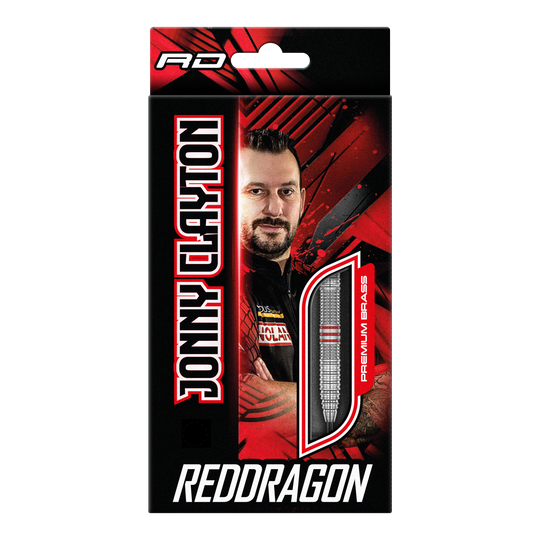 Red Dragon Jonny Clayton Brass Steeldarts - 21 g Red Dragon Jonny Clayton Brass Steeldarts - 21 g