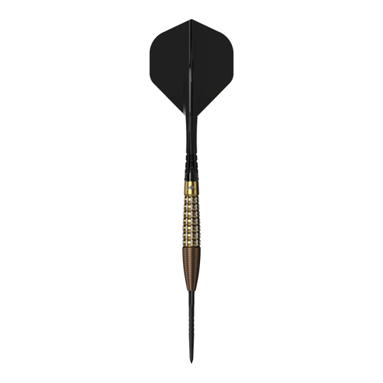 Ocelové šipky Mission Rhodon - 23g Das Foto stellt die Mission Rhodon Steeldarts - 23g dar. Die Darts sind für ambitionierte Spieler konzipiert.