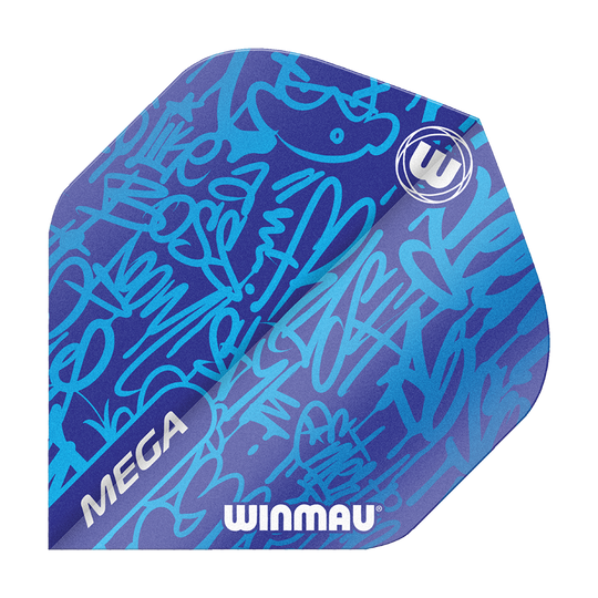 Winmau Mega Blue Standard-vluchten
