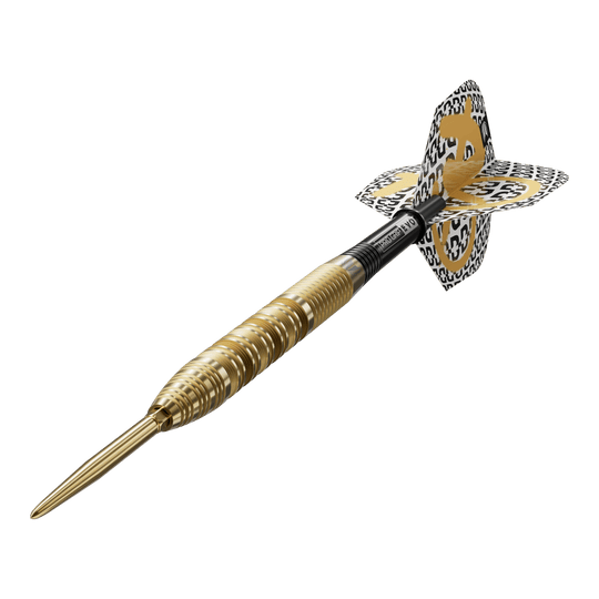 Dargestellt sind die Target Bolide Envy 01 Swiss Point Steeldarts. Die Steeldarts zeichnen sich durch ihr modernes Design aus.