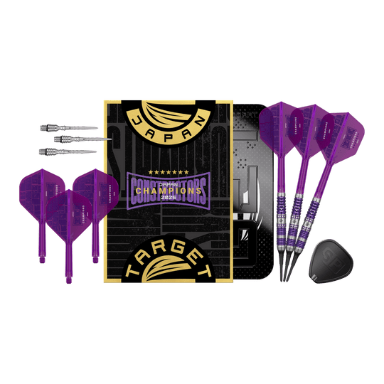 Šipky Target Japan Diamond GEN3 Constructors Champions Limited - 20g Target Japan Diamond GEN3 Constructors Champions Limited Darts - 20g. Ein limitiertes Dart-Set mit edlem Design und 20g Gewicht.