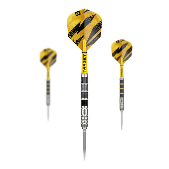 Target Buzz 02 Swiss Points Steeldarts Hier sind die Target Buzz 02 Swiss Points Steeldarts zu sehen. Das Produkt zeichnet sich durch hochwertige Verarbeitung aus.