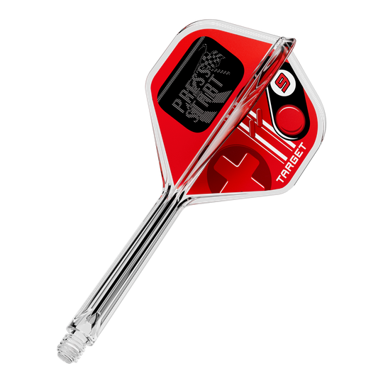 Produktbild von 410587_Target_K-Flex_PressStart_No2_Standard_Flights_33mm_1. Das Motiv zeigt einen Artikel für Dartsport.