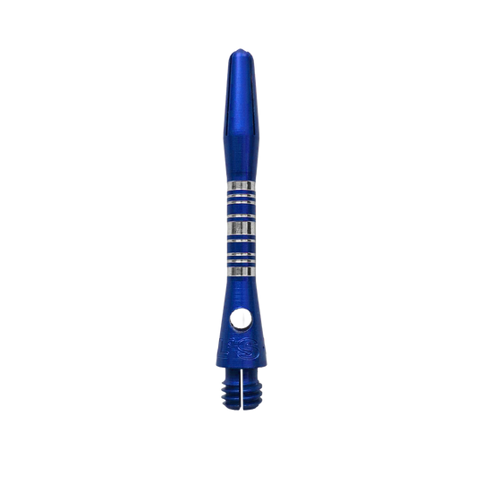 Bulls NL Supra Aluminium Shafts - Blau - 34 mm Bulls NL Supra Aluminium Shafts in Blau und 34 mm Länge werden dargestellt. Diese Dartschäfte sind besonders robust und für präzises Werfen geeignet.