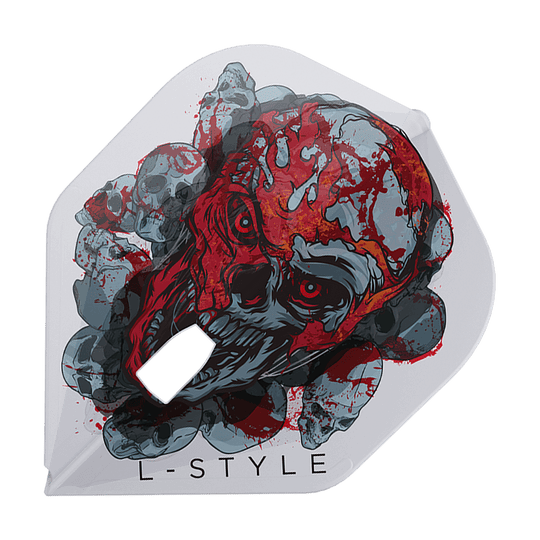 Letky L-Style Ryan Searle Signature V4 Clear White L1PRO Dieses Bild zeigt die L-Style Ryan Searle Signature V4 Clear White L1PRO Flights. Die Flights überzeugen durch ihr klares und weißes Design.