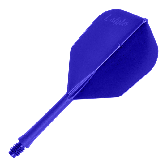 L-Style BarFlights 2BA L3 - 260 Abgebildet ist ein Produkt mit dem Dateinamen LSF-902_L-Style_BarFlight_Blau_1. Das Bild zeigt wahrscheinlich ein Dartzubehör in blauer Farbe.