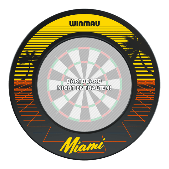 Contour de jeu de fléchettes Winmau Miami