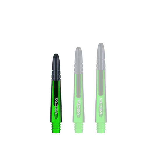 Hřídele Winmau Vecta - Zelená