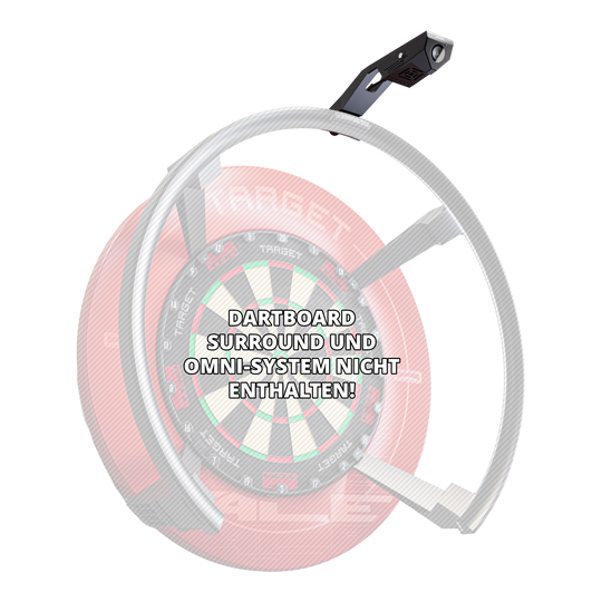 Bras de caméra Target OMNI VIRT Abgebildet ist der Target OMNI VIRT Kamera Arm. Der Kamera Arm bietet eine flexible Verwendung für Kameras im Dartsport.