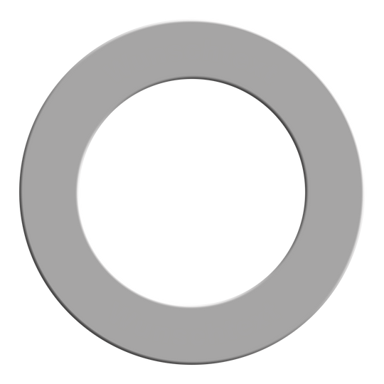 McDart Dartboard Surround Hier sieht man vermutlich ein graues Dartboard-Surround. Es bietet zusätzlichen Schutz und eine elegante Optik für das Board.