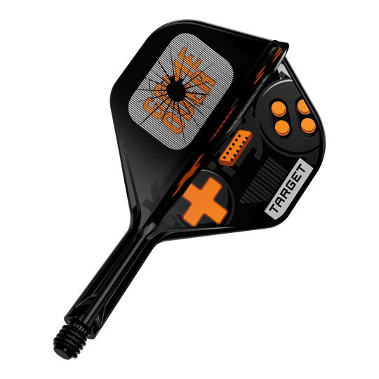 Vols standard Target K-Flex Game Over No2 Target K-Flex GameOver No2 Standard Flights, 19 mm werden abgebildet. Das Bild zeigt das Produkt von vorne.