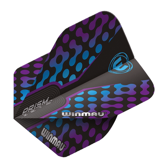 Winmau Prism Zeta PurpleBlue Standard Flights