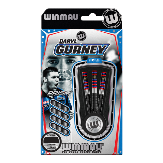Fléchettes souples Winmau Daryl Gurney 85 Pro-Series - 20 g