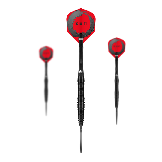 Fléchettes en acier Shot ZEN Scallop Turbo Point - 23 g Fléchettes en acier Shot ZEN Scallop Turbo Point - 23 g