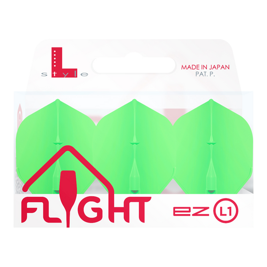 L-Style Champagne L1EZ Standard Flights Das Bild zeigt die L-Style Champagne L1EZ Standard Flights. Die Flights haben eine klassische Form.